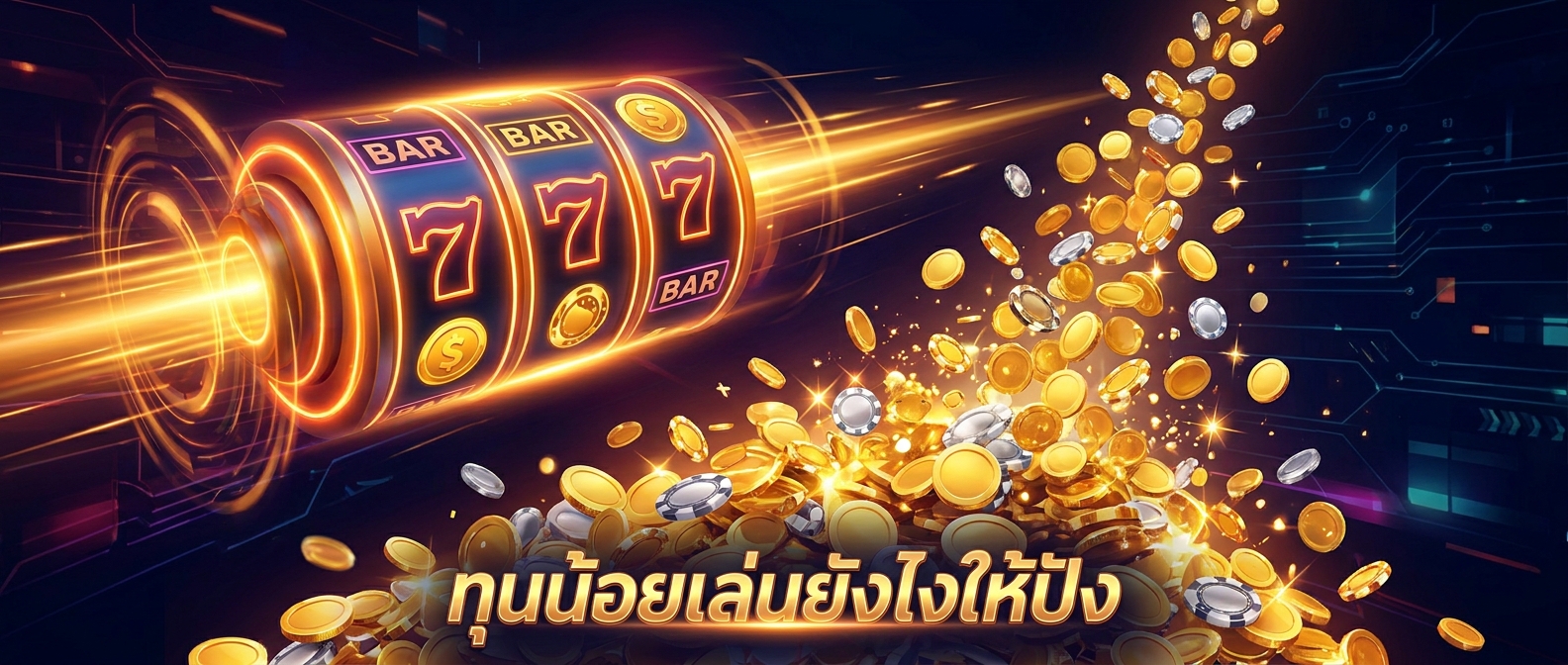 วิธีเดินเงินสล็อต XO ทุนน้อยเล่นยังไงให้ปัง - SLOTXO GAME