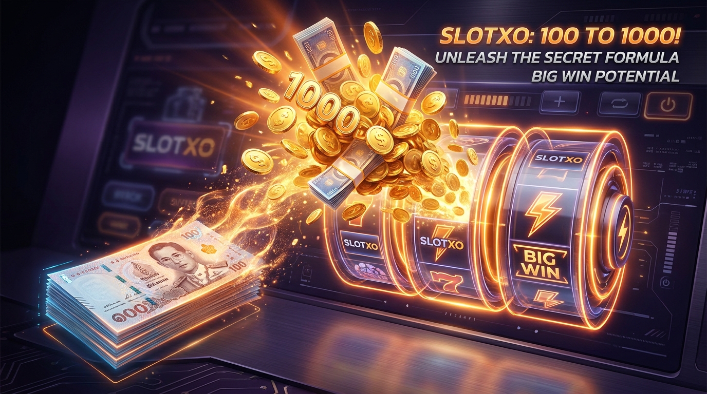 ปั่นสล็อต SLOTXO ทุน 100 ให้เป็นพัน - SLOTXO GAME