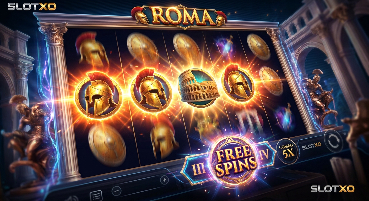 เข้าโบนัสโรม่า ปั่นฟรีสปินรัวๆ - SLOTXO GAME