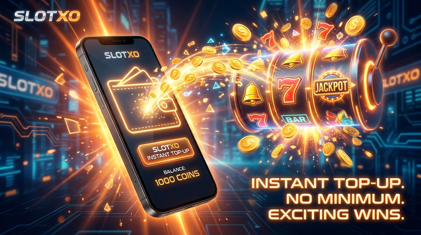 วิธีเติมเงิน SLOTXO ผ่านวอเลท ไม่มีขั้นต่ำ - SLOTXO GAME