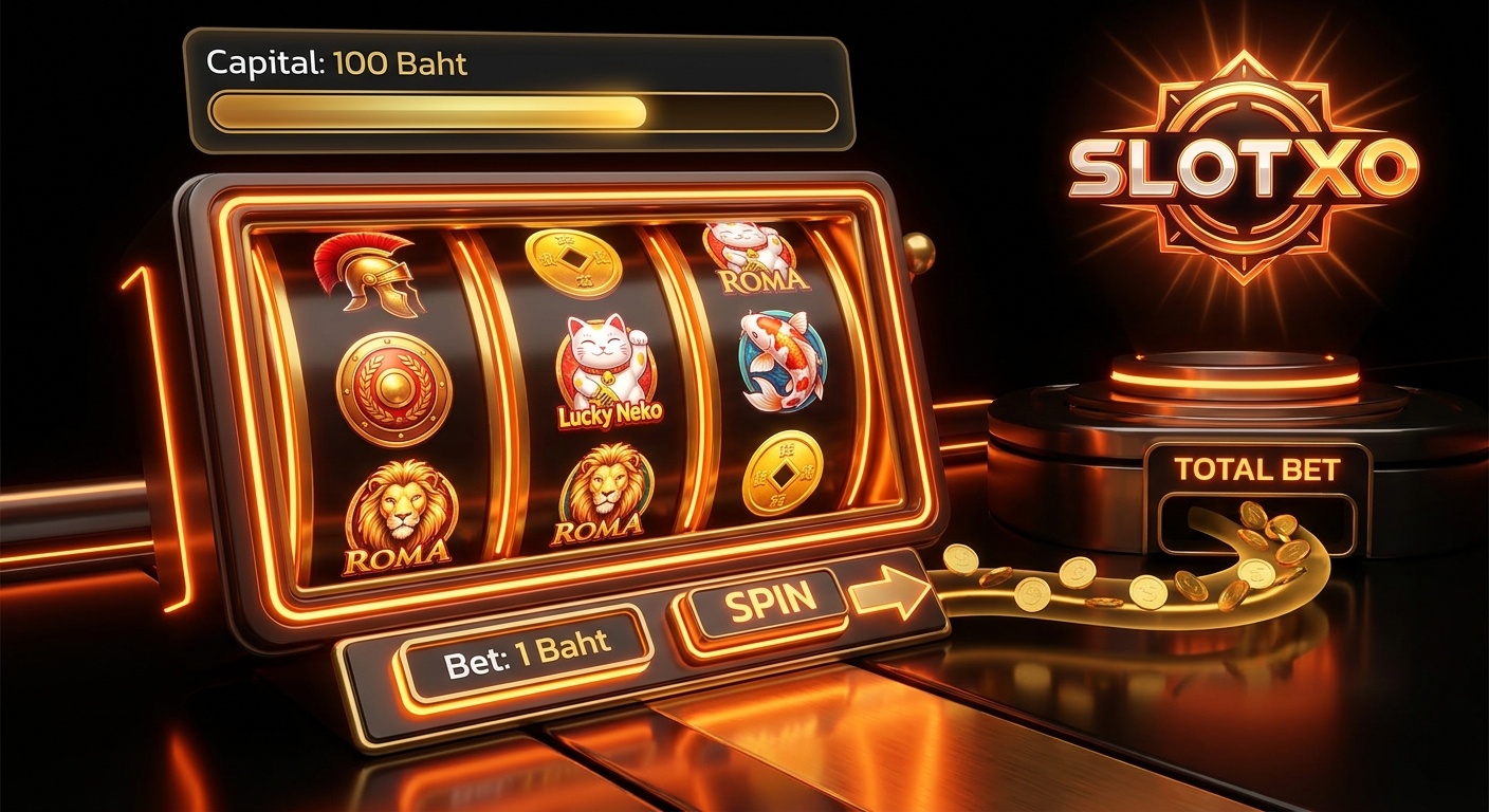 ปั้นทุน 100 บาทกับ SLOTXO ทำยังไง - SLOTXO GAME