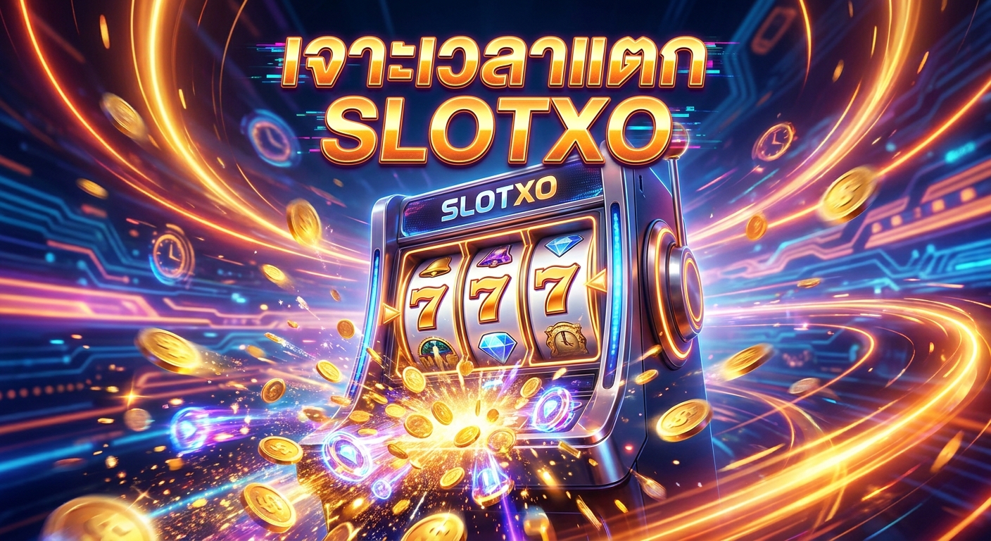 เจาะเวลาแตก SLOTXO เล่นตอนไหนโบนัสมาเต็ม - SLOTXO